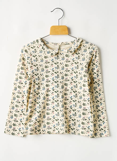 Tricou alb PETIT BATEAU fată