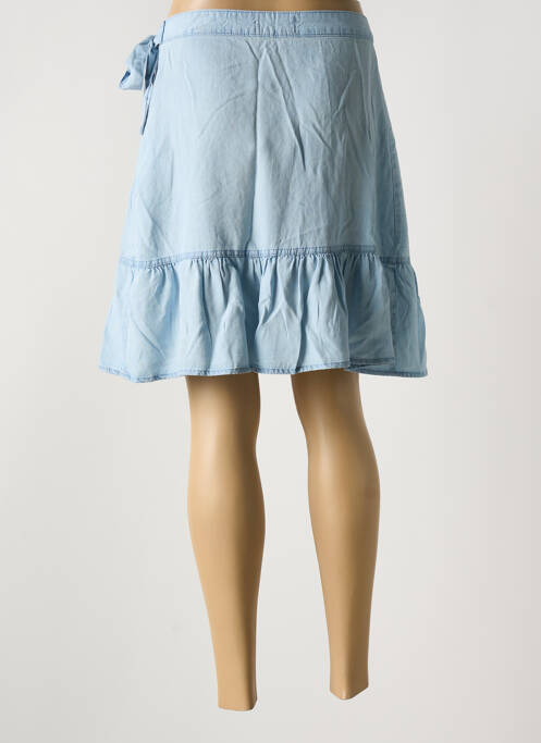 Fustă scurtă albastru PIECES femeie