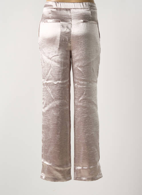 Pantalon larg argintiu VILA femeie