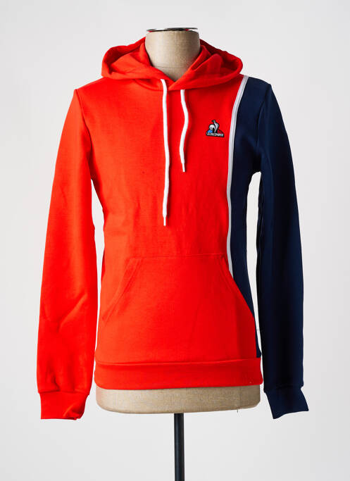 Hanorac cu glugă roșu LE COQ SPORTIF bărbat