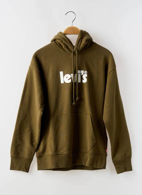 Hanorac cu glugă verde LEVIS femeie