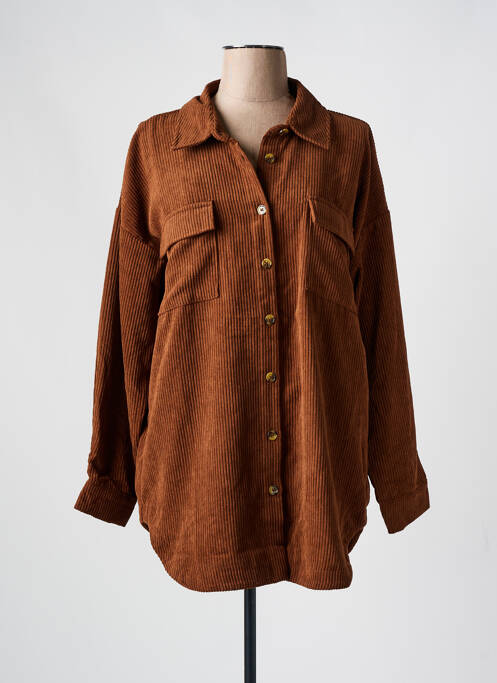 Cămașă maro NOISY MAY femeie