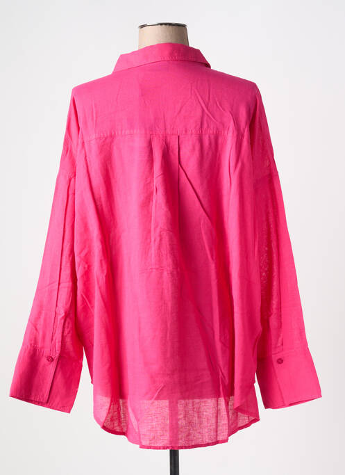 Cămașă roz PIECES femeie