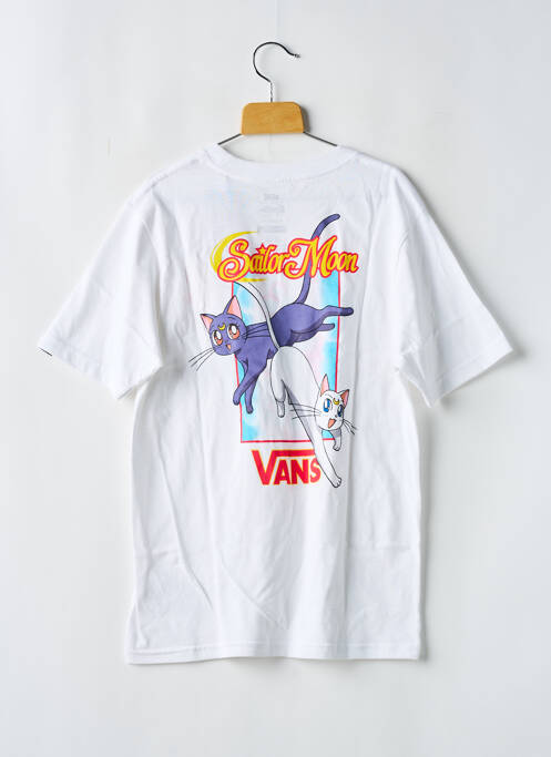 Tricou alb VANS băiat