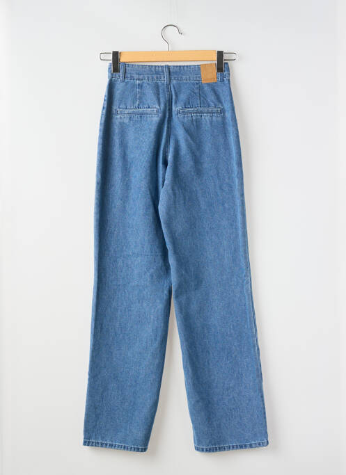 Blugi cu croială largă albastru PIECES femeie