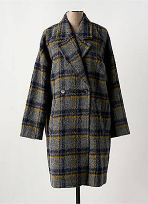 Palton lung gri SEE U SOON femeie