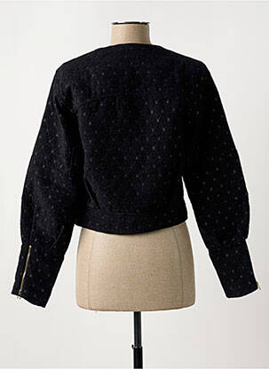 Jachete casual guler rotund negru THE KORNER femeie