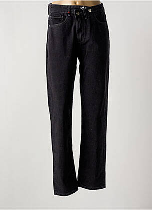 Blugi cu croială largă negru F.A.M. femeie