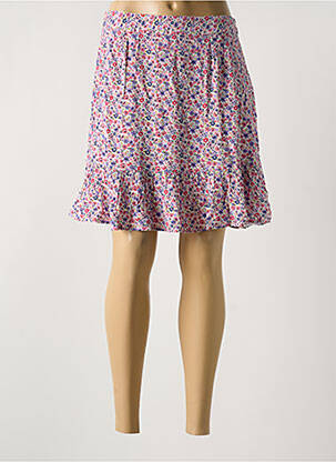 Fustă scurtă violet PIECES femeie