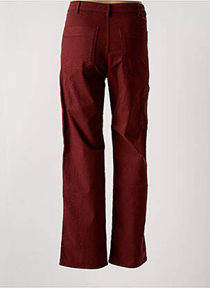 Pantalon drept roșu LEON & HARPER femeie