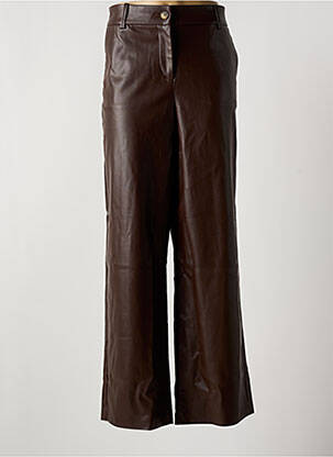 Pantalon larg maro VERO MODA femeie
