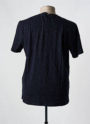 Tricou guler rotund albastru FAGUO bărbat