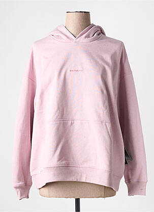 Hanorac cu glugă guler rotund violet NEW BALANCE femeie