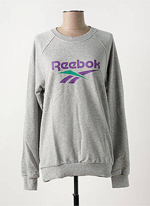 Hanorac guler rotund gri REEBOK femeie