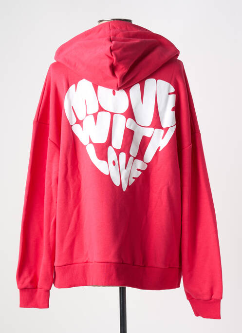 Hanorac cu glugă roz NA-KD femeie