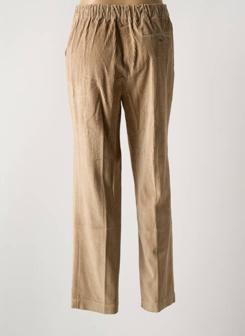 Pantalon drept bej LEON & HARPER femeie