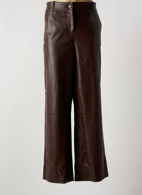 Pantalon larg maro VERO MODA femeie
