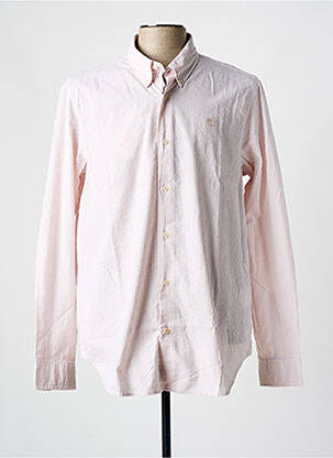 Cămașă cu mâneci lungi roz TIMBERLAND bărbat