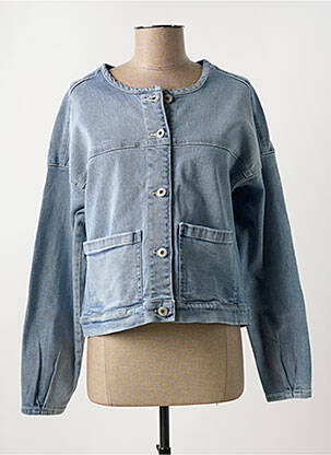 Jachetă de blugi albastru ICHI femeie