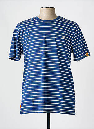 Tricou guler rotund albastru TIMBERLAND bărbat