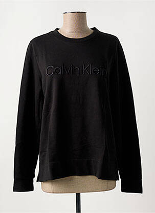 Hanorac guler rotund negru CALVIN KLEIN femeie