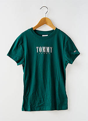 Tricou verde TOMMY HILFIGER femeie