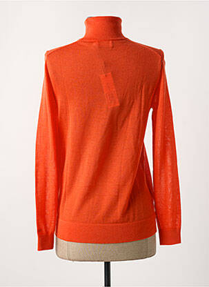 Pulover guler rotund portocalie CALVIN KLEIN femeie