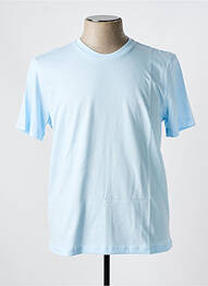 Tricou guler rotund albastru CALVIN KLEIN homme