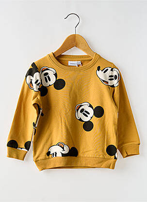 Hanorac galben NAME IT băiat