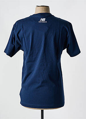 Tricou guler rotund albastru NEW BALANCE bărbat