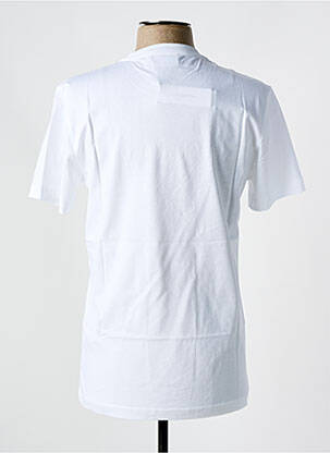 Tricou guler rotund alb CALVIN KLEIN bărbat