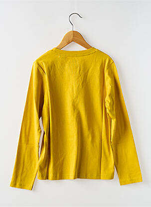Tricou guler rotund galben TIMBERLAND băiat