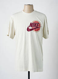 Tricou guler rotund alb NIKE homme