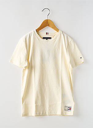 Tricou alb TOMMY HILFIGER copil