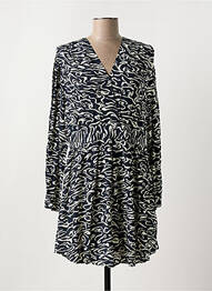 Rochie scurtă guler în v negru SEE U SOON femme