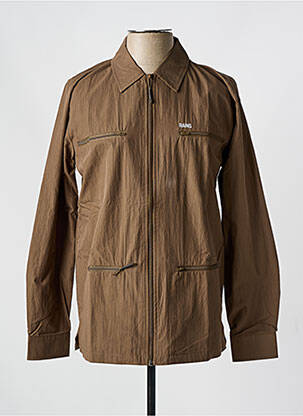 Jachetă vânt maro RAINS bărbat