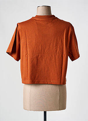 Tricou guler rotund maro DICKIES femeie