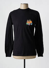 Tricou guler rotund negru VANS homme