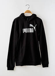 Hanorac cu glugă negru PUMA fille