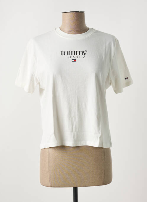 Tricou alb TOMMY HILFIGER femeie