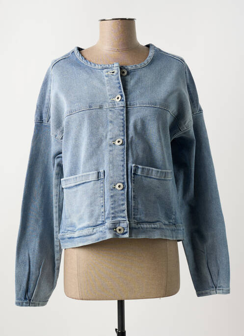 Jachetă de blugi albastru ICHI femeie