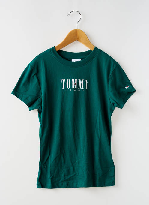 Tricou verde TOMMY HILFIGER femeie