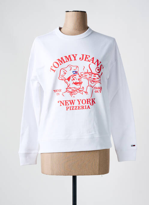 Hanorac alb TOMMY HILFIGER femeie