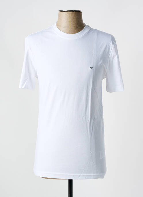 Tricou alb CALVIN KLEIN bărbat