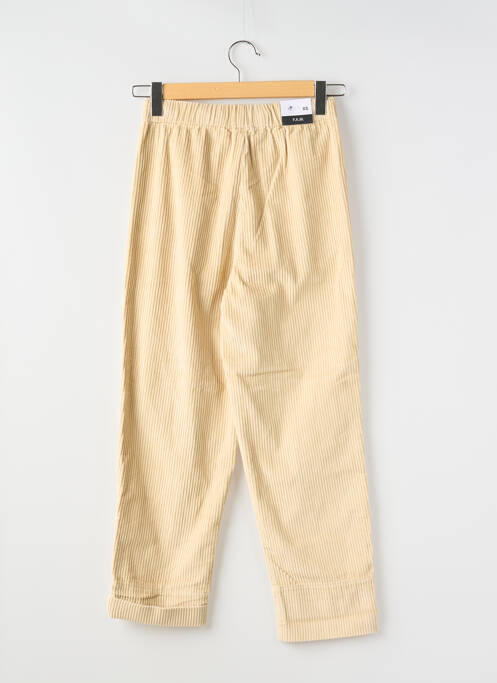 Pantalon slim bej F.A.M. femeie