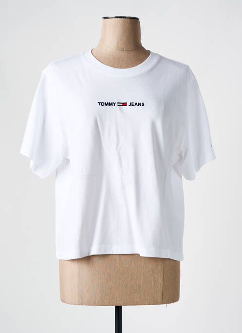 Tricou alb TOMMY HILFIGER femeie