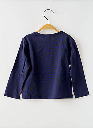 Tricou guler rotund albastru BILLIEBLUSH fată