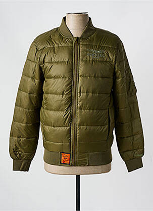 Geacă matlasată verde BOMBERS bărbat