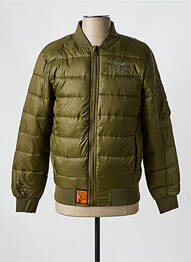 Geacă matlasată verde BOMBERS bărbat