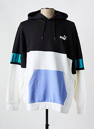 Hanorac cu glugă alb PUMA bărbat